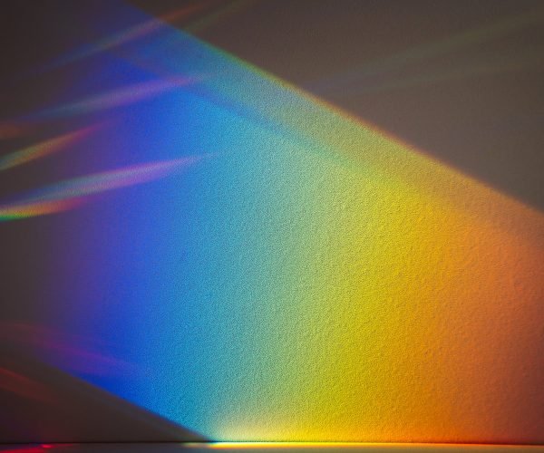 A rainbow background for products and overlays. Prism Light